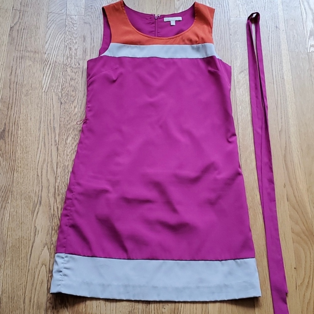Banana Republic colorblock shift dress 8